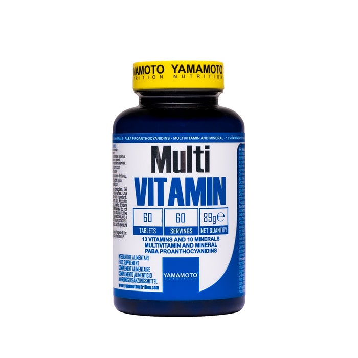 Yamamoto Nutrition Multi VITAMIN 60 Comprimidos Multivitamínico