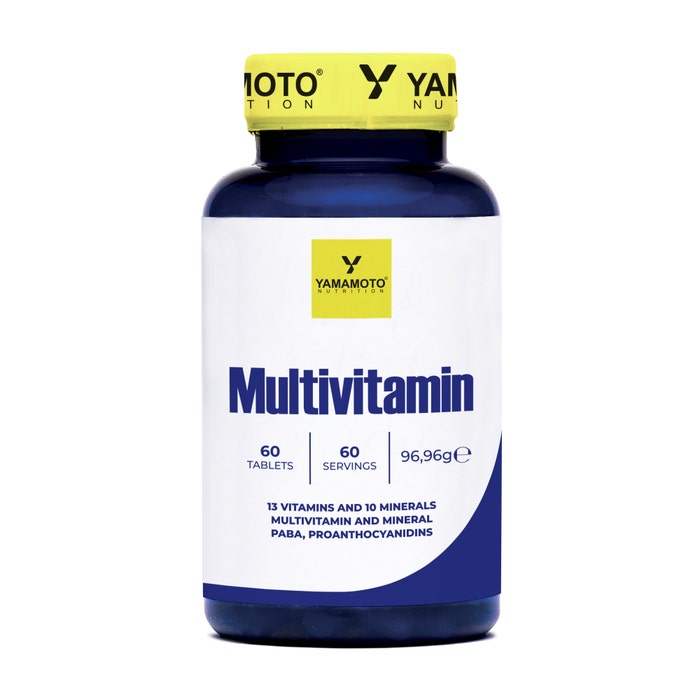 Yamamoto Nutrition Multi VITAMIN 60 Comprimidos Multivitamínico