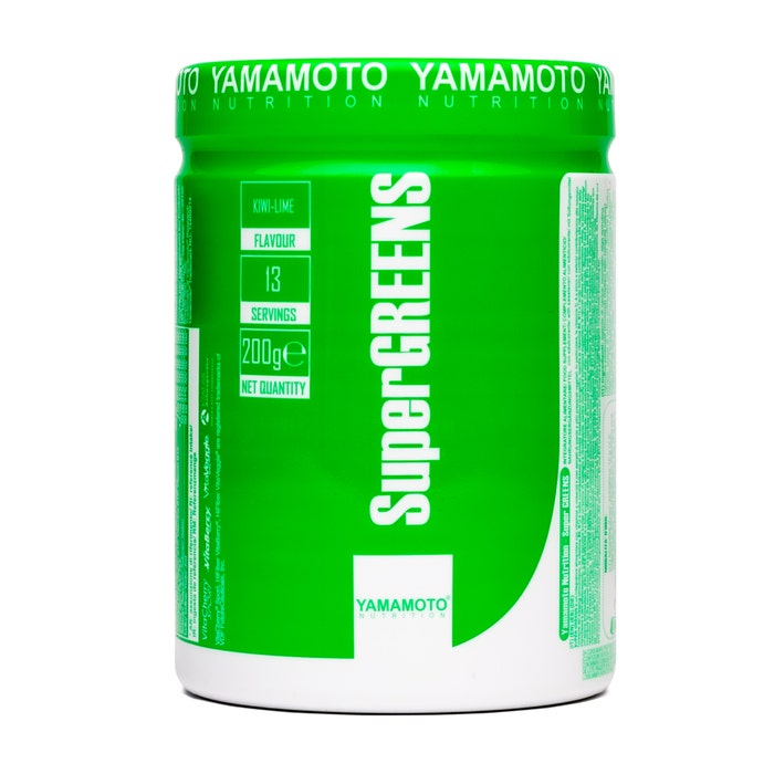 Yamamoto Nutrition Super Greens 200 G Polvo Mezcla de Fitonutrientes