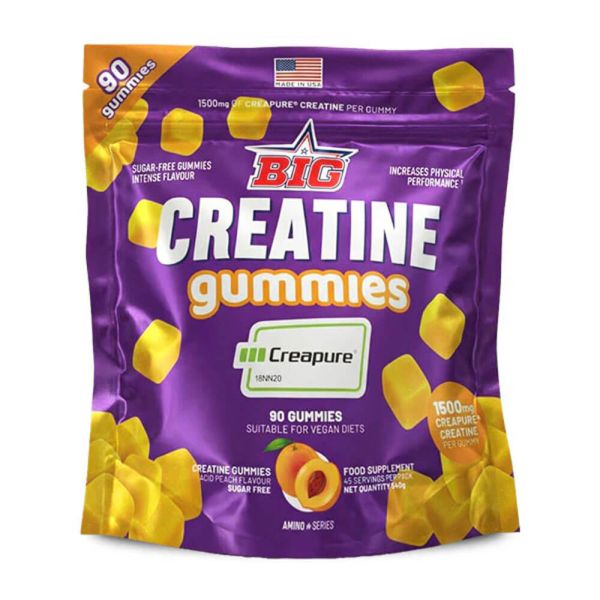 BIG Creatina Gummies Creapure 90 Gomitas