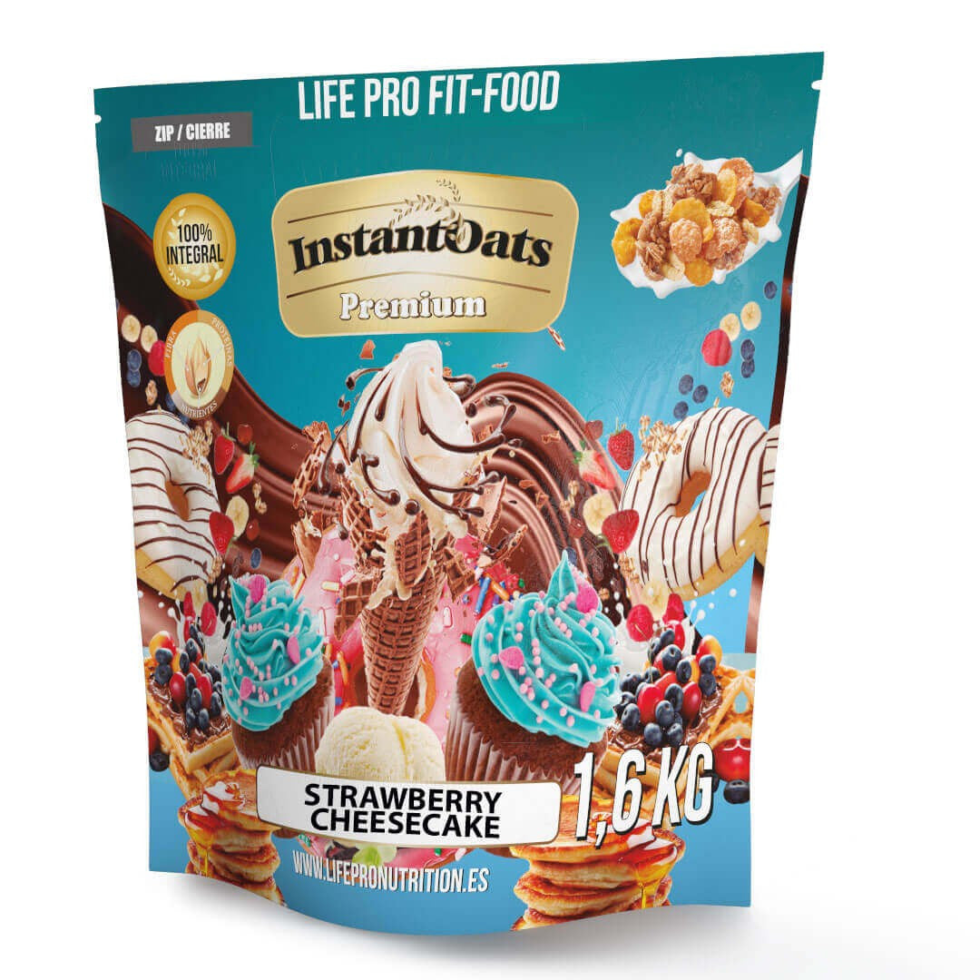 Life Pro Fit Food Instant Oats Premium 1.6 kg Harina de Avena