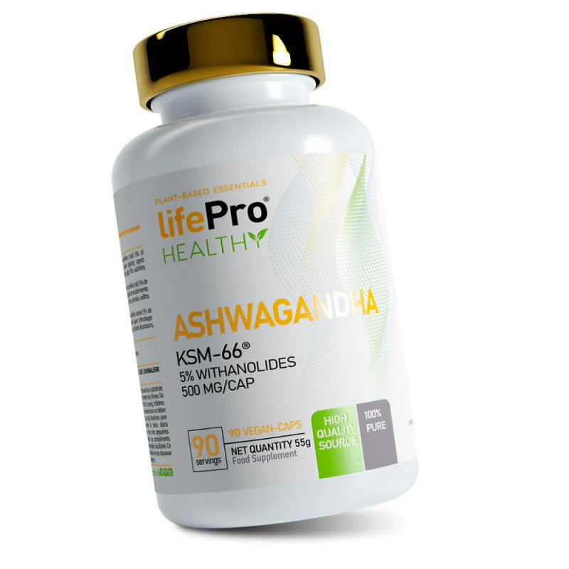 Life Pro Nutrition Ashwagandha 500mg KSM66 90 Cápsulas