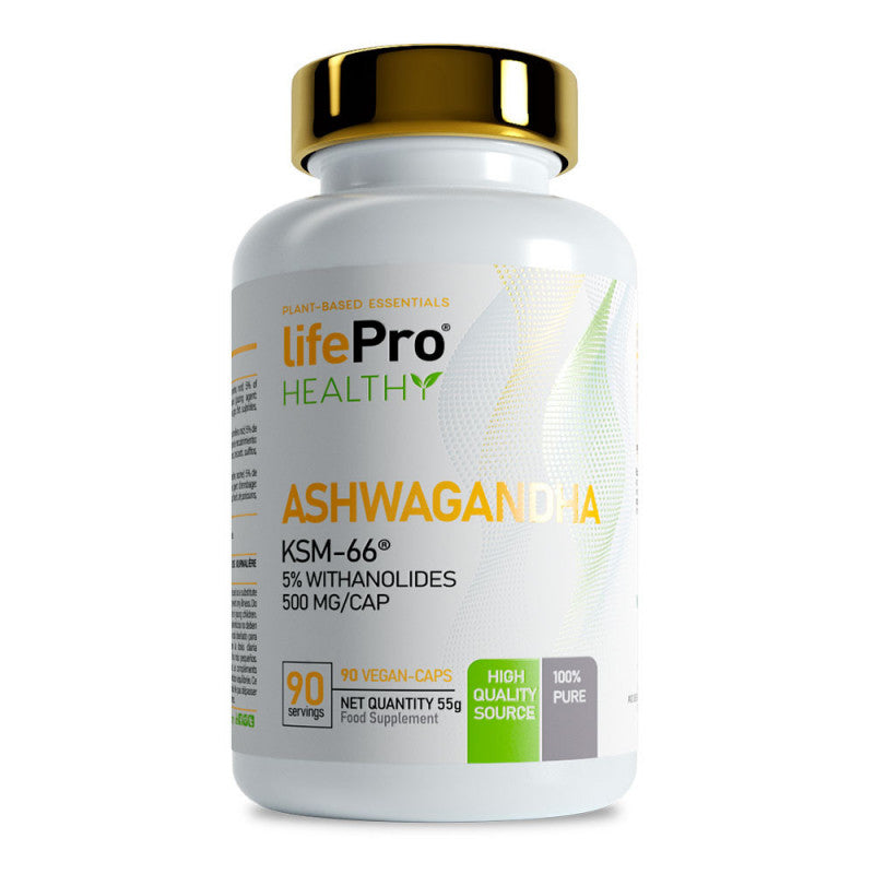 Life Pro Nutrition Ashwagandha 500mg KSM66 90 Cápsulas