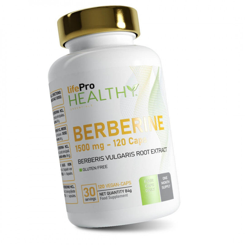 Life Pro Nutrition Berberina 1500 mg 120 Cápsulas Veganas