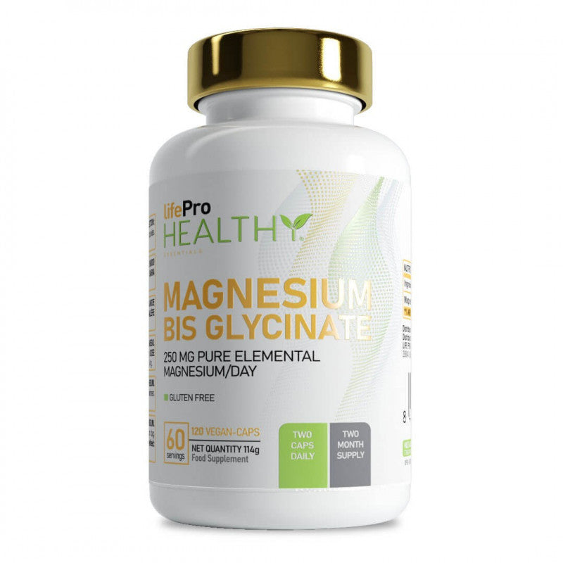 Life Pro Nutrition Bisglicinato de Magnesio 120 Cápsulas
