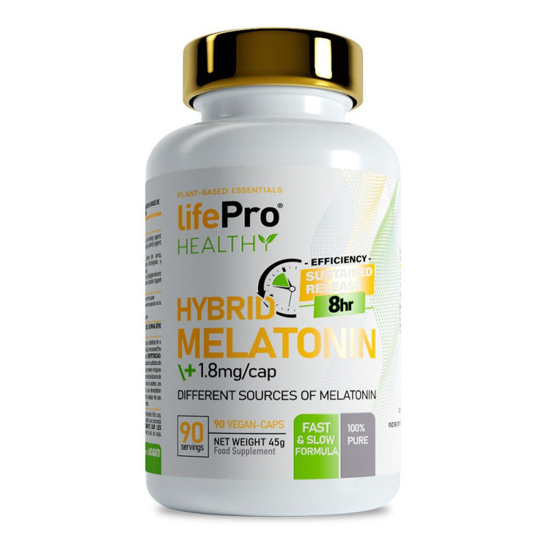 Life Pro Nutrition Melatonina Híbrida 90 Cápsulas Veganas