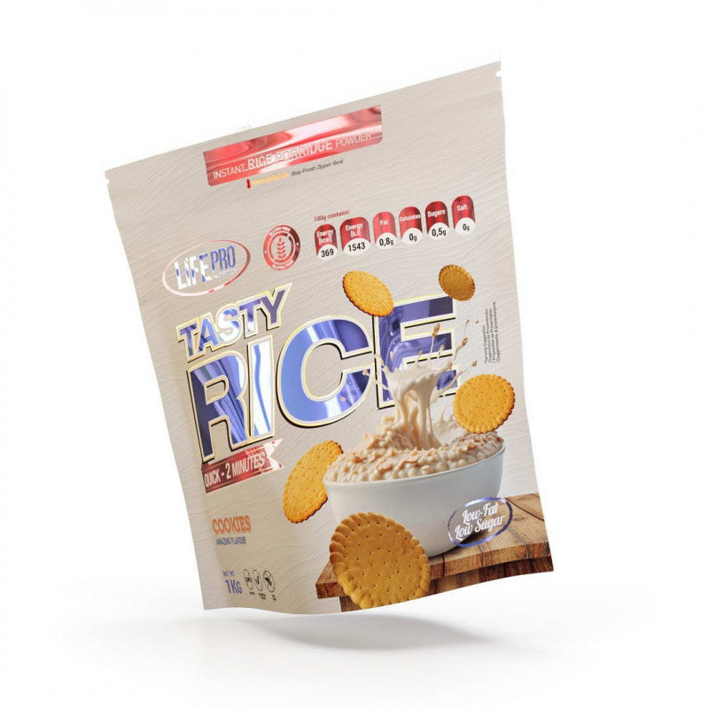 Life Pro Tasty Rice 1 kg Harina de Arroz Pregelatinizada