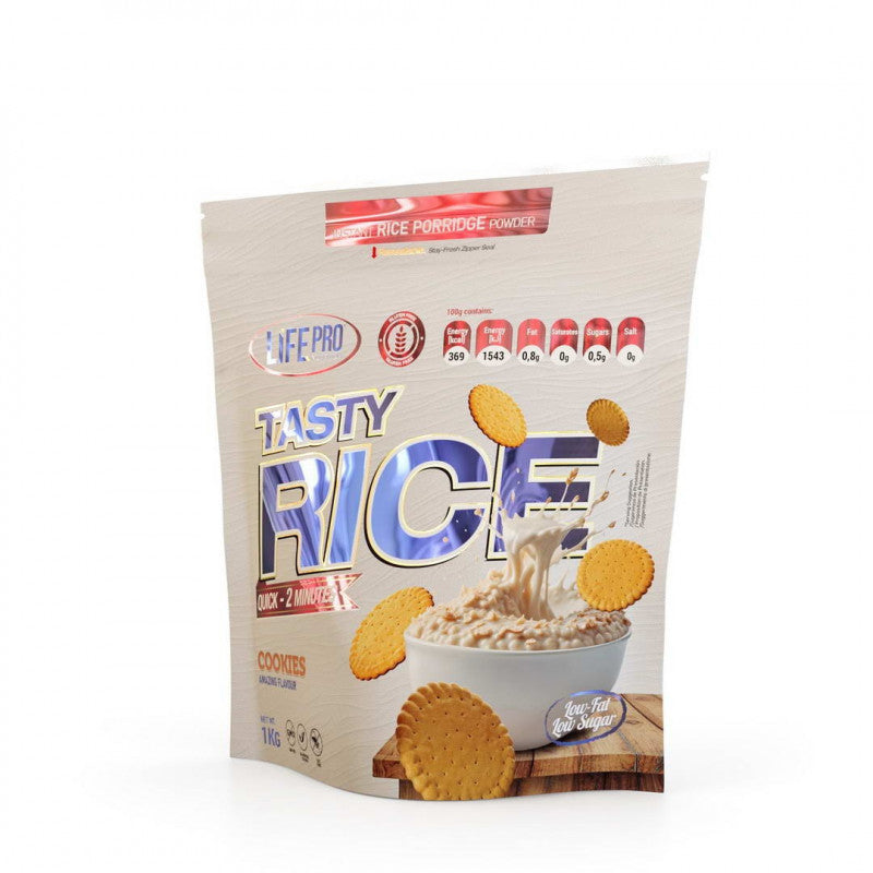 Life Pro Tasty Rice 1 kg Harina de Arroz Pregelatinizada