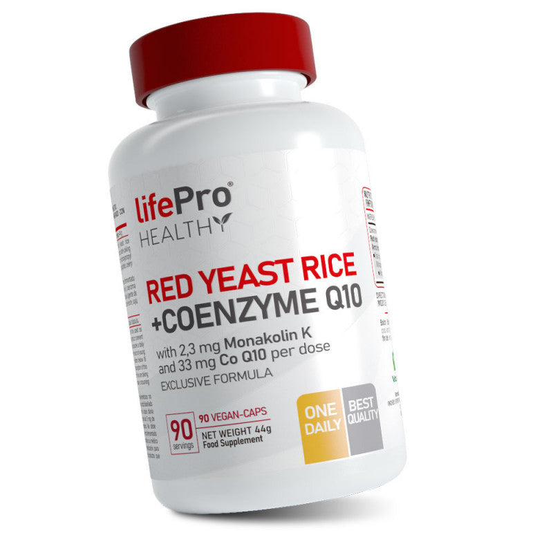 Life Pro Nutrition Levadura Arroz Rojo Q10 90 Cápsulas