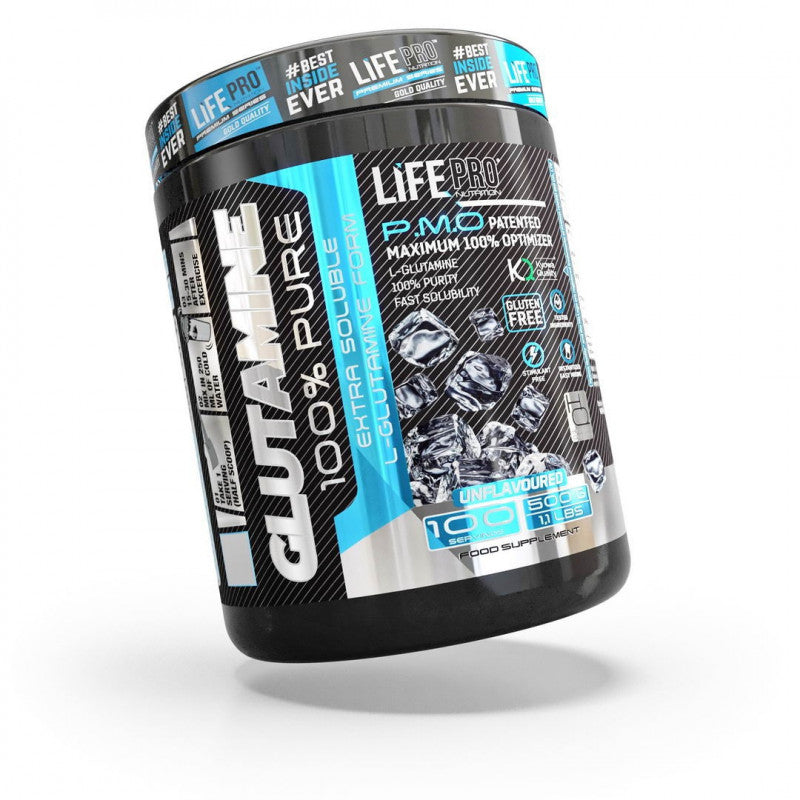 Life Pro Nutrition Glutamina Suplemento Deportivo Recuperador Muscular