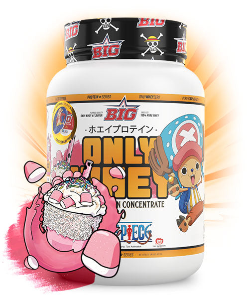 Big Only Whey Zero One Piece 1 kg Proteína de Suero Sin Lactosa