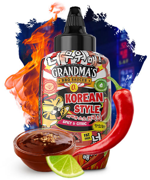 Max Protein Grandma's BBQ Salsa Estilo Coreano 290 ml