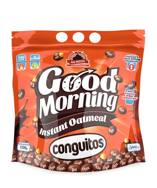 Max Protein Good Morning Instant Oatmeal Conguitos 1500 g Harina de Avena