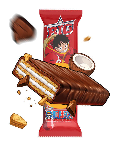 BIG Barrita de Proteína ONE PIECE® Waffer Crujiente 35 g