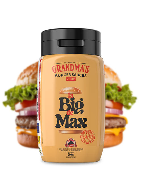 Max Protein Grandma's Burger Sauces Salsa BIG MAX 290 ml