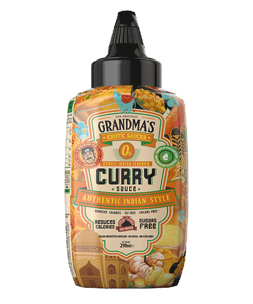 Max Protein Salsa Curry Estilo Grandma's 290 ml