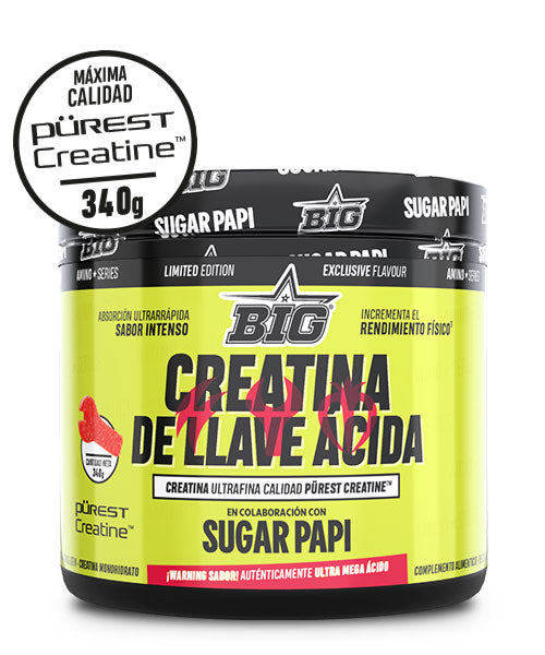 BIG Creatina de Llave Ácida Smint Sours 340 g