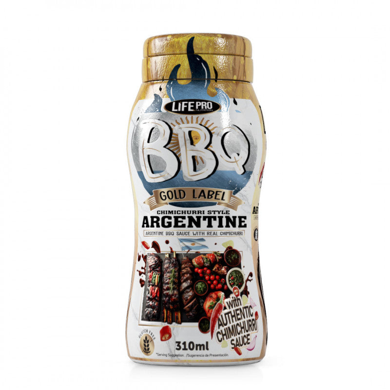 Sauzero Salsa BBQ Argentina con Chimichurri Cero Calorías 310 ml