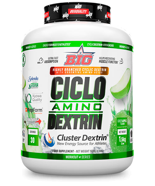 Big Ciclo Amino Dextrin 1500 g Cluster Dextrin Recuperación Muscular