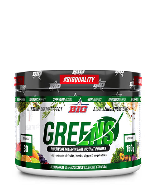 Big Greens 50 Extractos Vegetales Y Minerales Desintoxicante